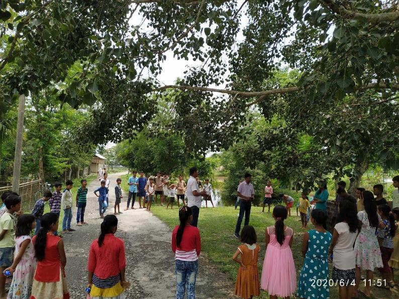 Happy Hours of Effective Learning By School Children at Darrang