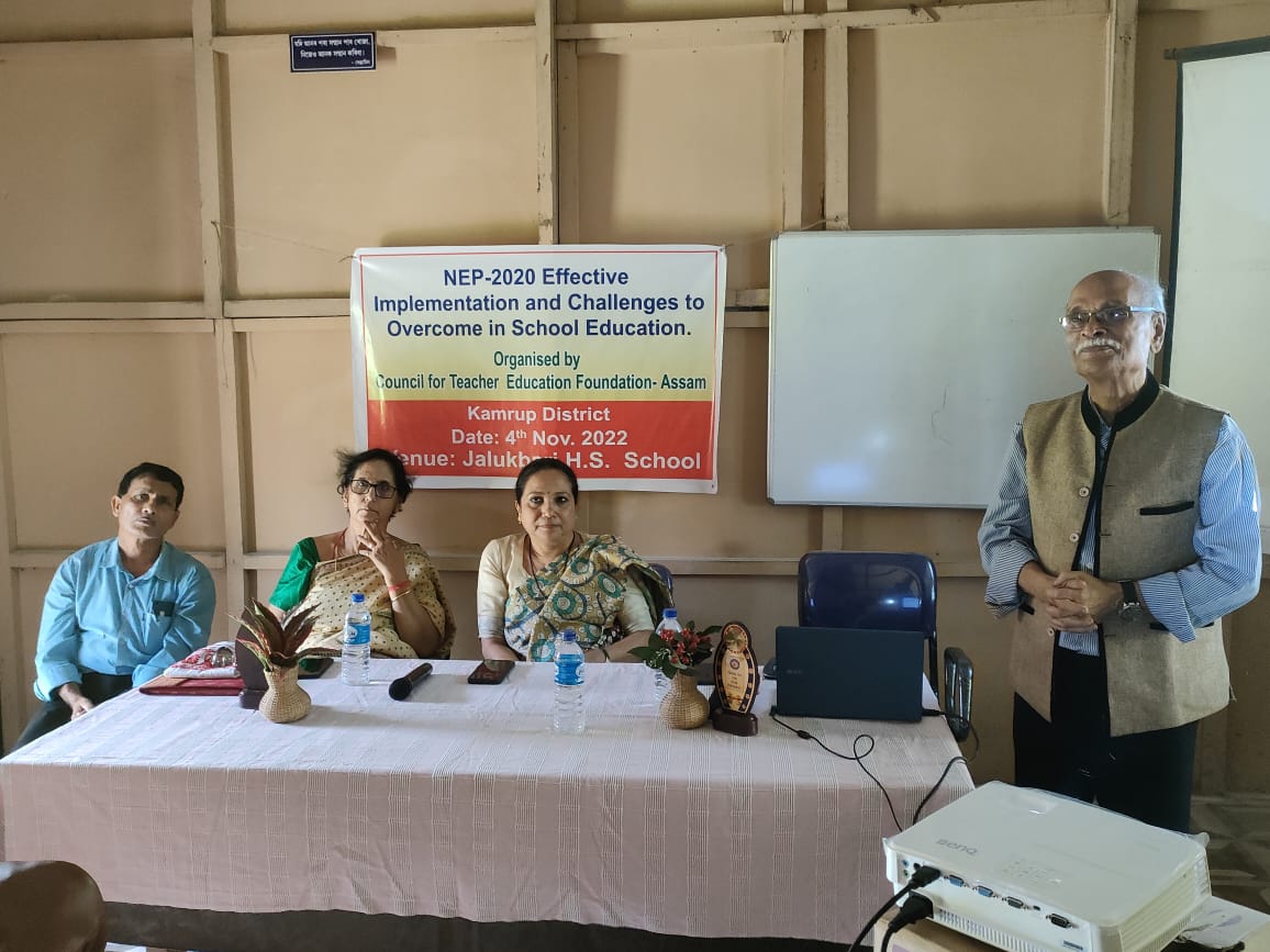 An Interactive Programmme On NEP-2020 Effective Implementation and Challenges To Overcome in School Education