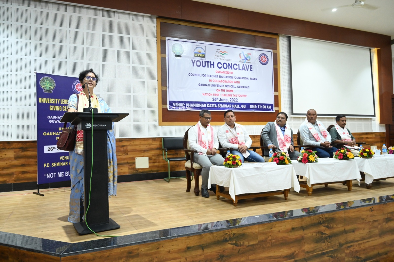 Teacher in classroom